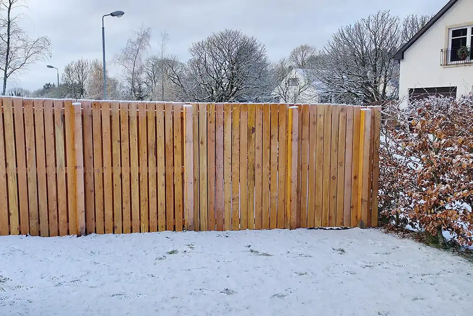 Hand Built Timber Fencing